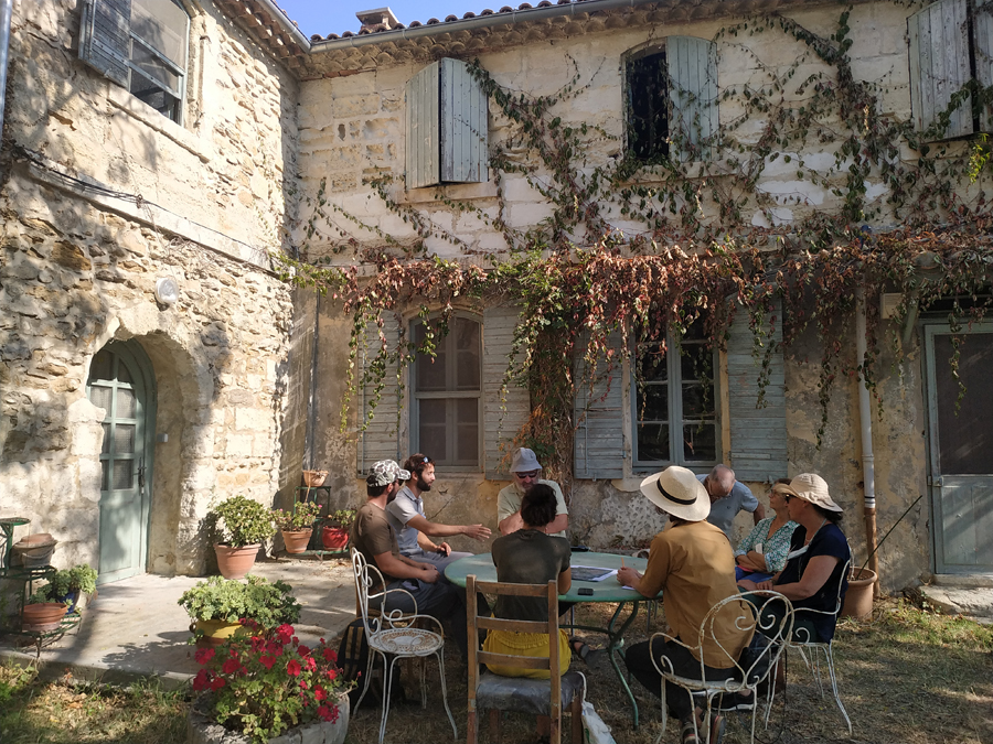 Sortie concertation EMSC Mas de la Bélugue du 22 juillet 2021